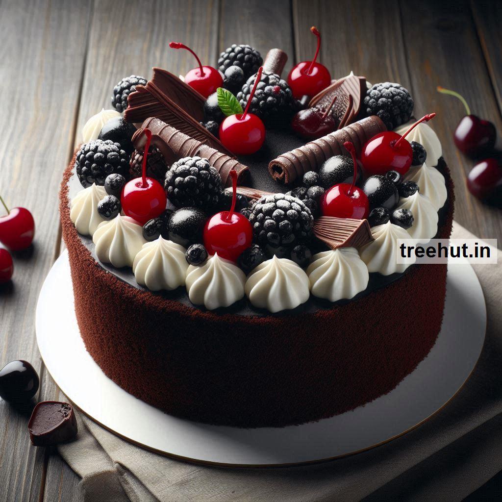 Eggless Black Forest Cake Recipe, Black Forest Cake Decoration Ideas and Techniques, Traditional German Cake Types
