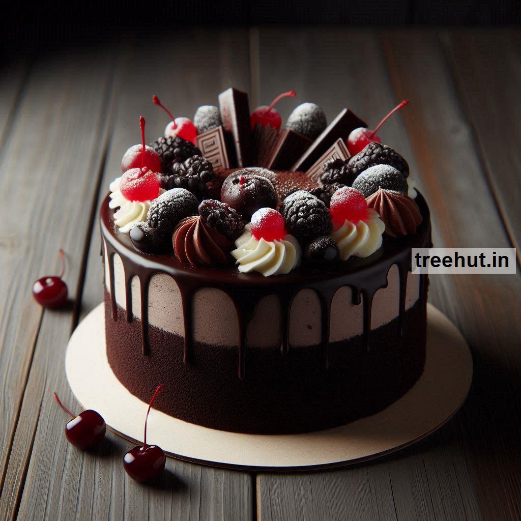 Eggless Black Forest Cake Recipe, Black Forest Cake Decoration Ideas and Techniques, Traditional German Cake Types
