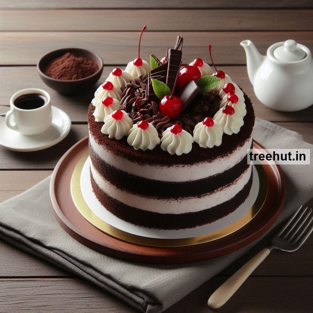 Eggless Black Forest Cake Recipe, Black Forest Cake Decoration Ideas and Techniques, Traditional German Cake Types