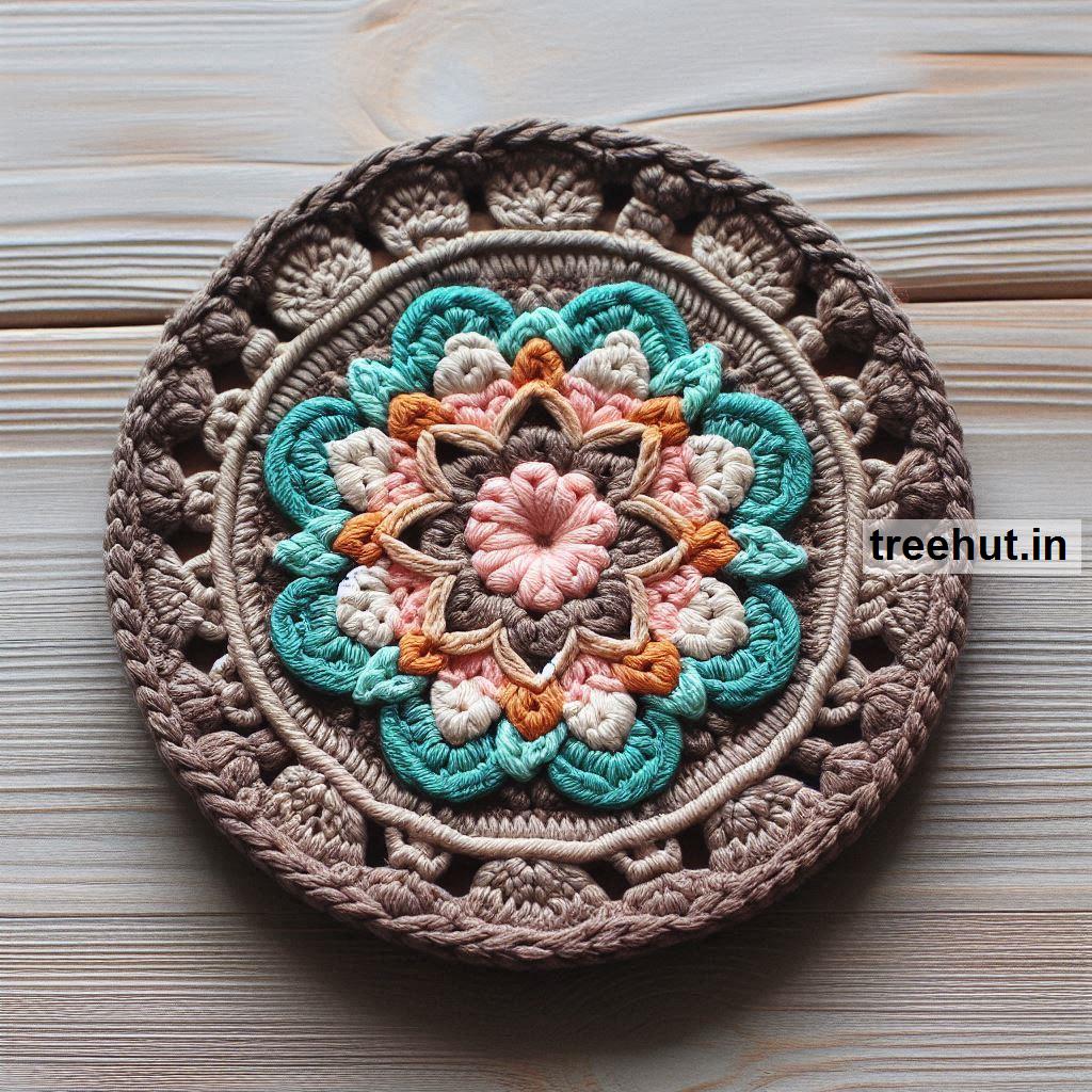 Fruit Crochet Coaster Ideas to make as gifts