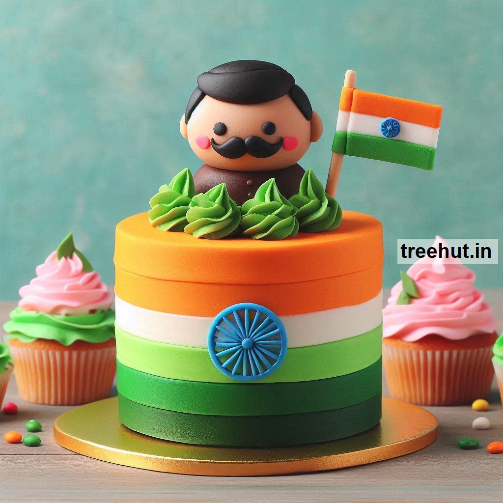 Indian Tricolor Cake Decoration Ideas with Cake Decoration Techniques and Tips