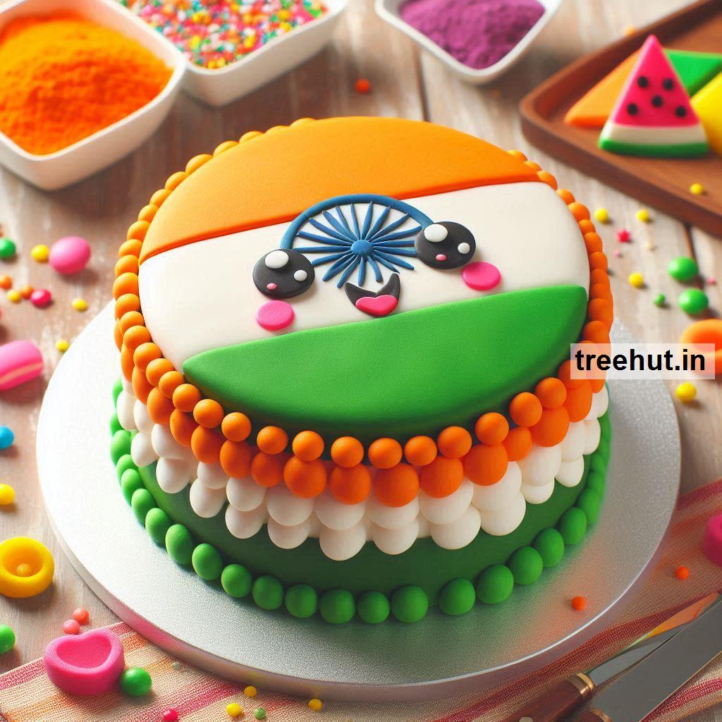 Indian Tricolor Cake Decoration Ideas with Cake Decoration Techniques and Tips