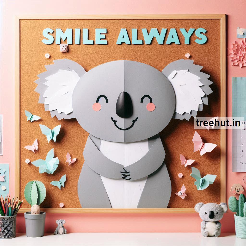Koala Bear Bulletin Board Ideas, Door Decor, Hallway Display and Australia Day Classroom Games and Activities in Elementary School