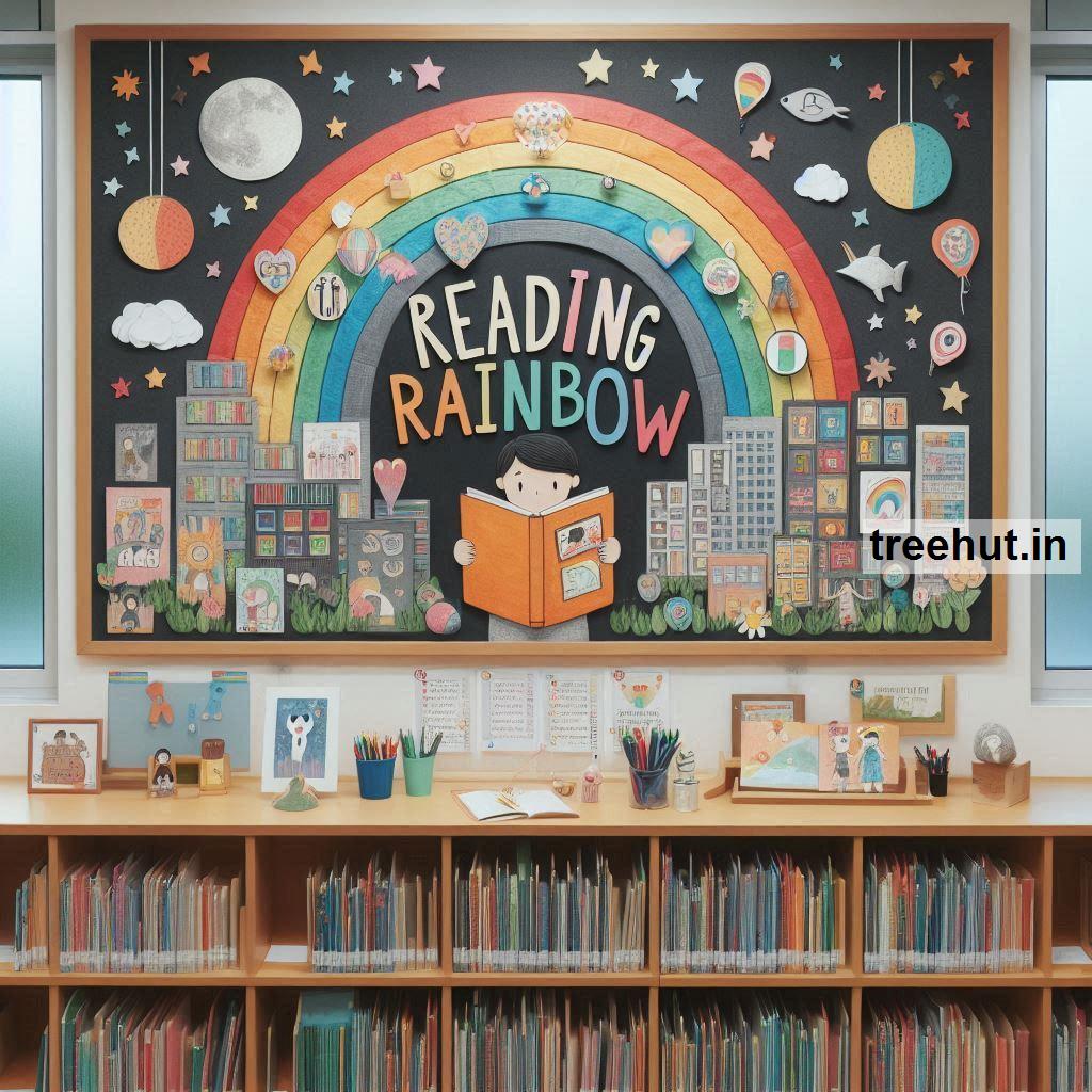 Library Bulletin Board Ideas for Elementary School. Library  Activities for Elementary School.