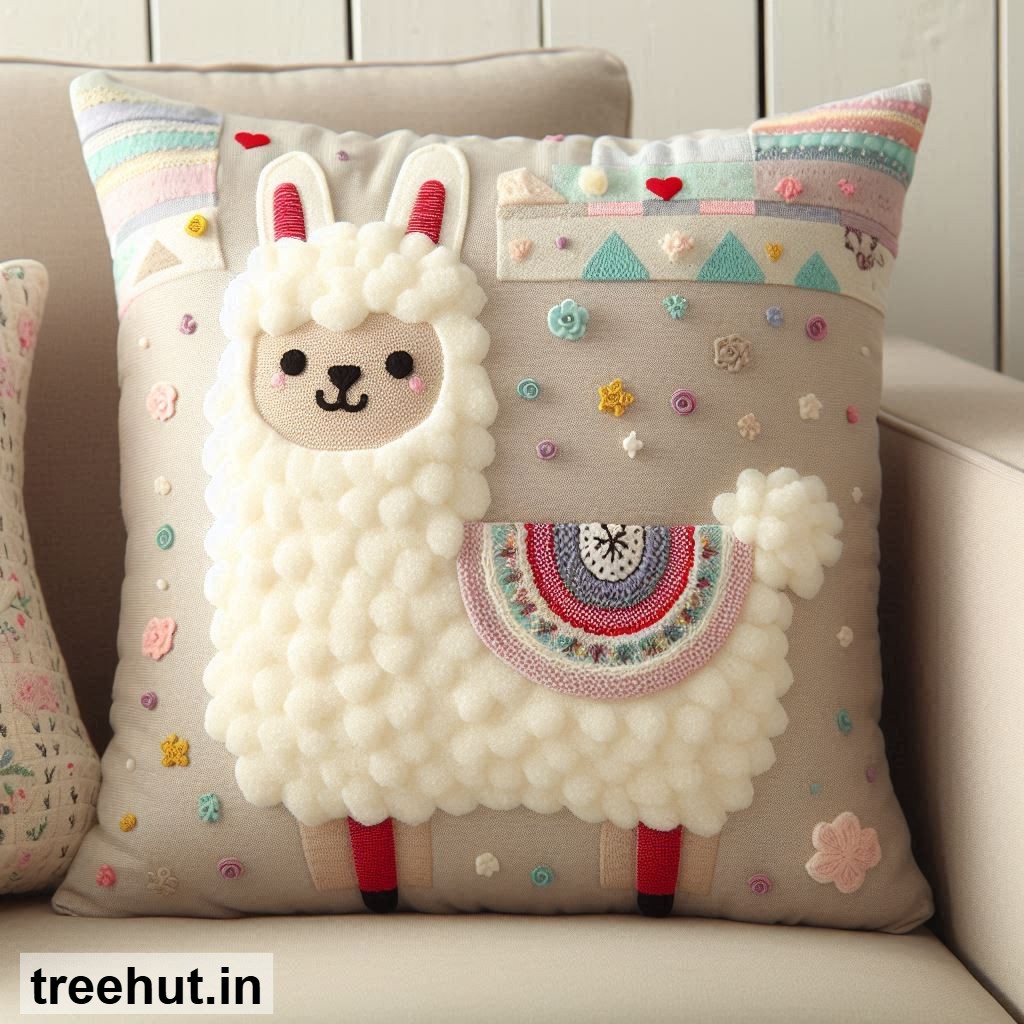 Llama Cushion Design Ideas, Latino Cushion Ideas