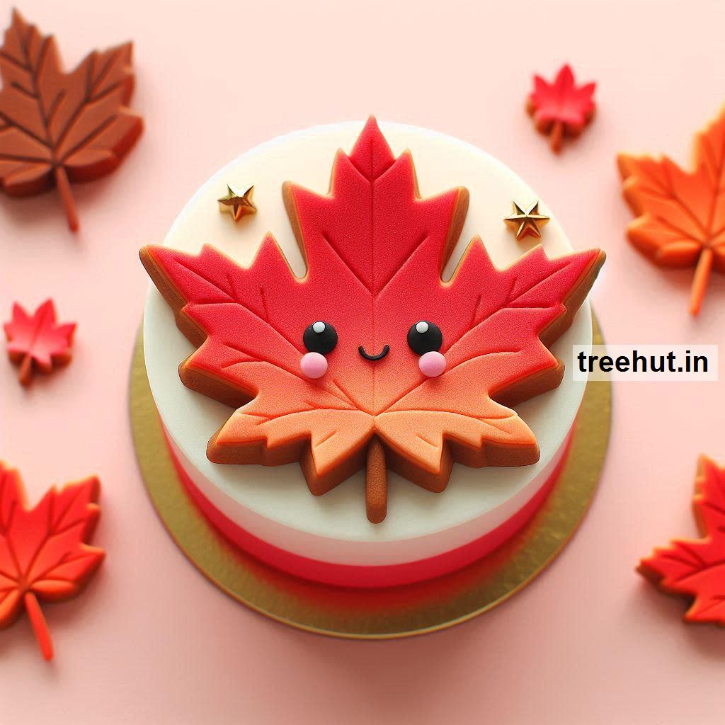 Maple Leaf Cake Ideas