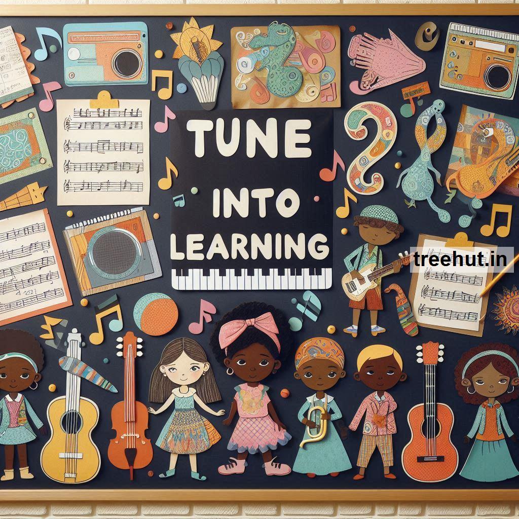 Music Bulletin Board Ideas and Activities for Elementary School, Back to School Classroom Decoration and Activities