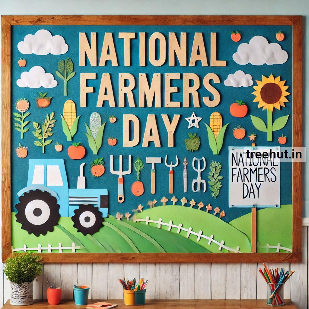 October 12 National Farmers Day Bulletin Board Ideas and Classroom Activities, Health and Nutrition