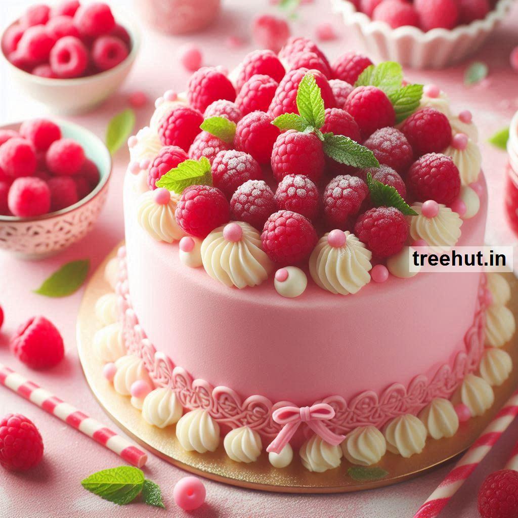 Raspberry Cake Decoration Ideas