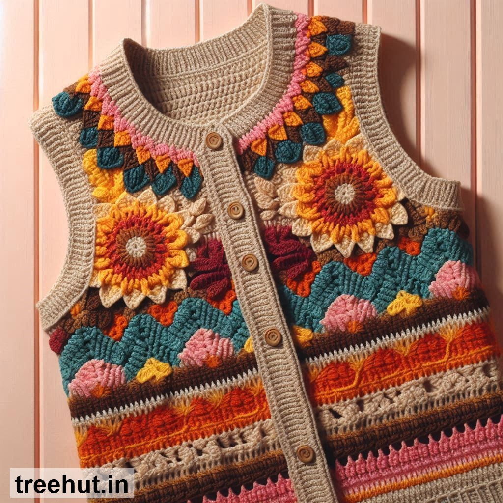 Thanksgiving Crochet Vest Ideas and ways to make them
