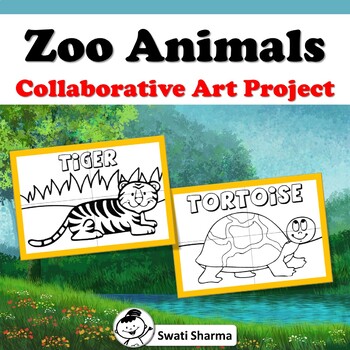 Zoo Animals Collaborative Art Project