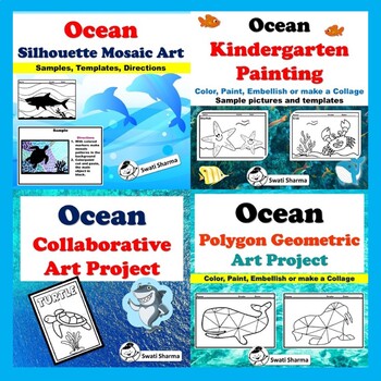 Elementary Ocean Art Project Bundle