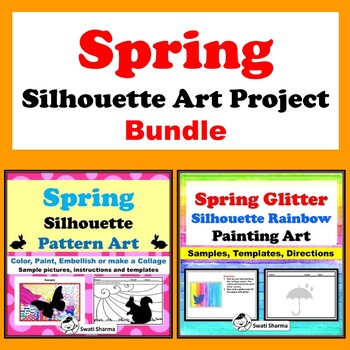 Spring Silhouette Art Project Bundle