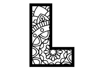 ‘We Love Seventh Grade’, No Prep, Pattern Coloring Letters for Classroom Décor