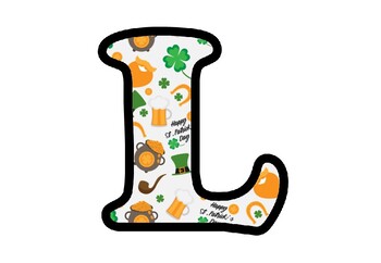Saint Patrick’s Day Bulletin Board Letters, Numbers and Symbols, Classroom Decor
