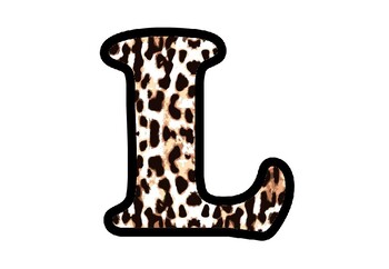 Cheetah, Animal Print Bulletin Board Letters, Numbers and Symbols, Class Decor
