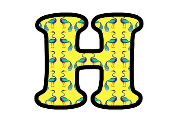 Peacock, Ancient India, Birds Bulletin Board Letters, Numbers and Symbols Decor