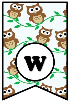 Whooo’s Ready For Fall? Fall Bulletin Board Pennant Sayings Banner, Class Decor