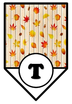 Teamwork Leaves You Smiling, Fall Bulletin Board Sayings Pennant Banner, Decor