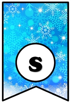Snow Is Falling & Books Are Calling, Winter Snow Bulletin Board Sayings Pennant
