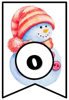 Our Class Is ‘Snow’ Good, LETTERS Winter Snow Bulletin Board Sayings Pennant