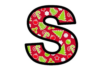Christmas, Bulletin Board Letters, Classroom Decor, Christmas Alphabet Letters