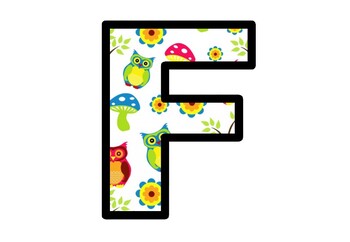 Fall, Owls, Bulletin Board Letters, Classroom Decor, Autumn Owl Alphabet Posters