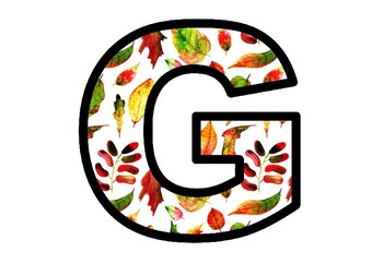 Fall Leaves, Bulletin Board Letters, Door, Classroom Decor