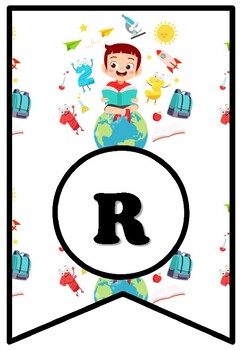 READING HELPS YOUR MIND GROW, Bulletin Board Sayings Pennant Letters, Posters