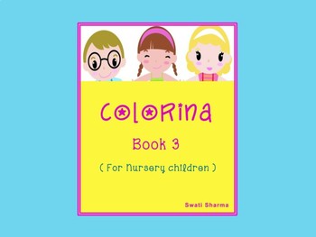 Colorina, Play Group, Kindergarten Painting Book 3