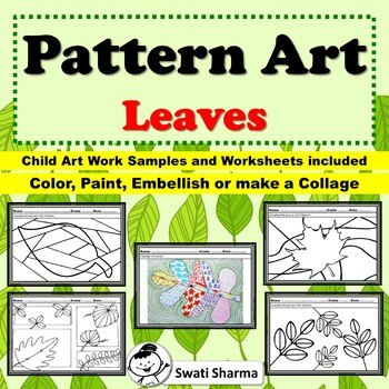 Spring, Fall Art Project Pattern/Pop Art Leaves