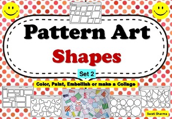 Shapes Pop Art/Pattern Art Set 2