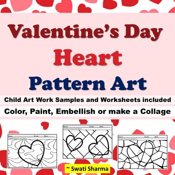 Valentine's Day, Heart Pattern Art, Pop Art
